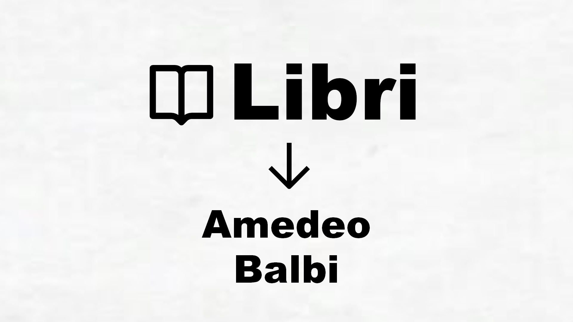 Libri di Amedeo Balbi