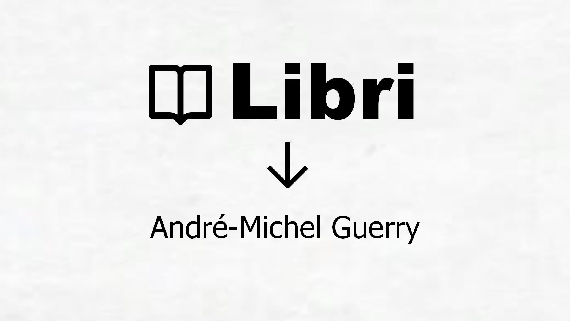 Libri di André-Michel Guerry