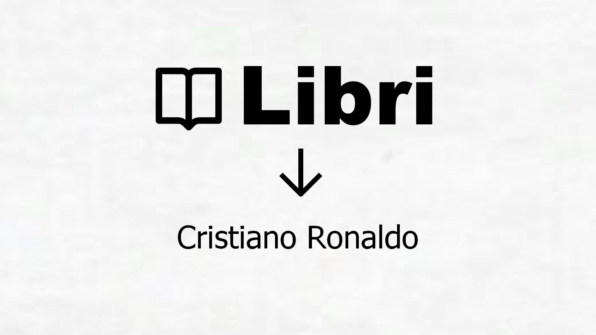 Libri di Cristiano Ronaldo