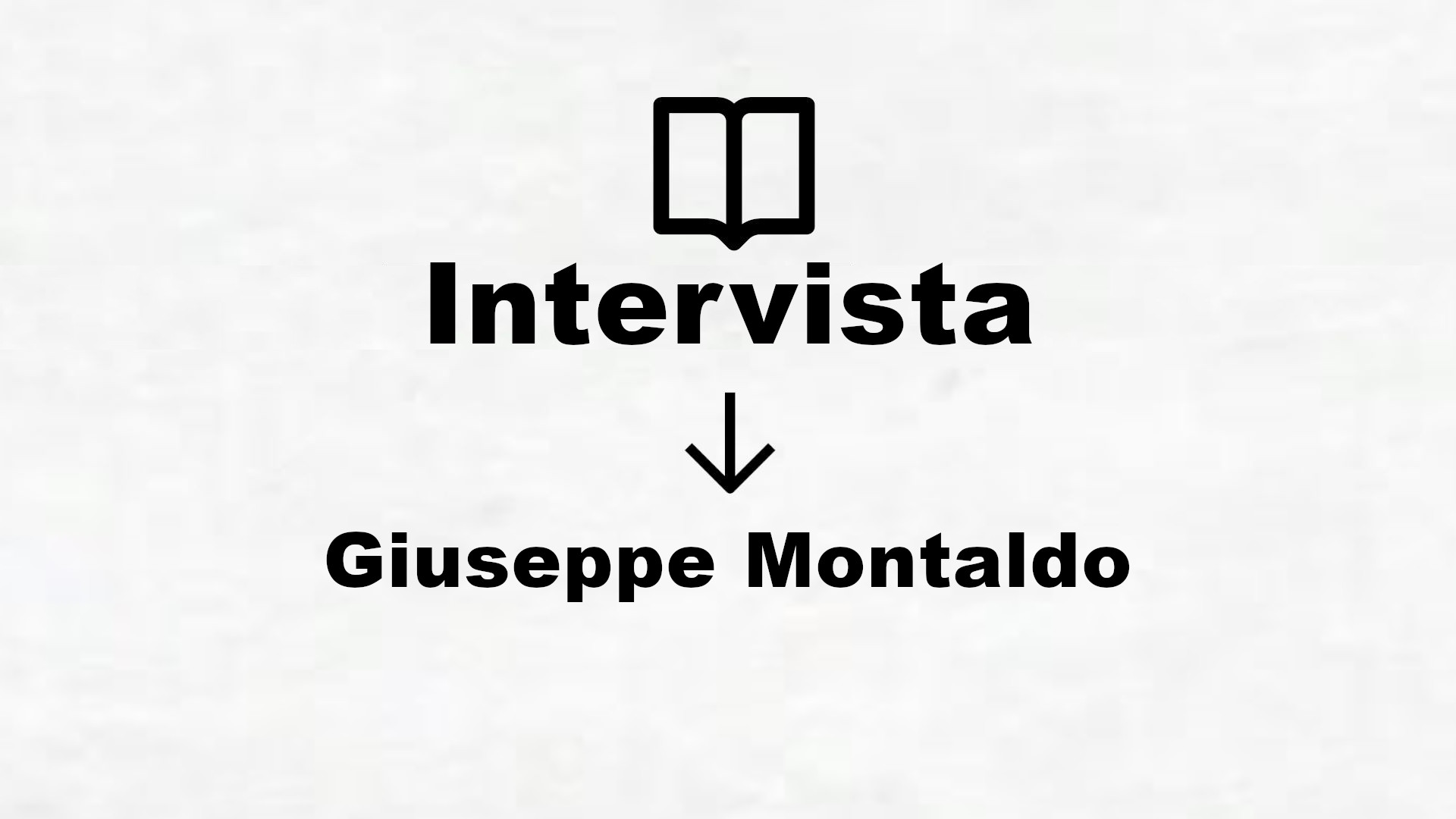 Intervista a Giuseppe Montaldo