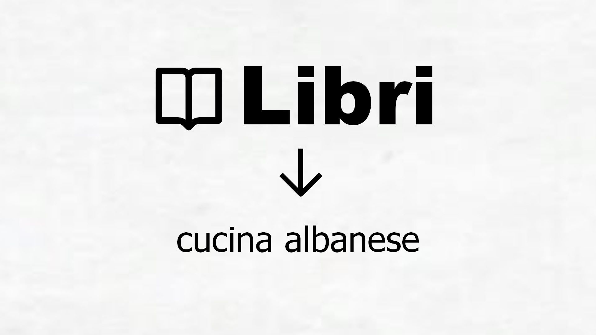 Libri di cucina albanese
