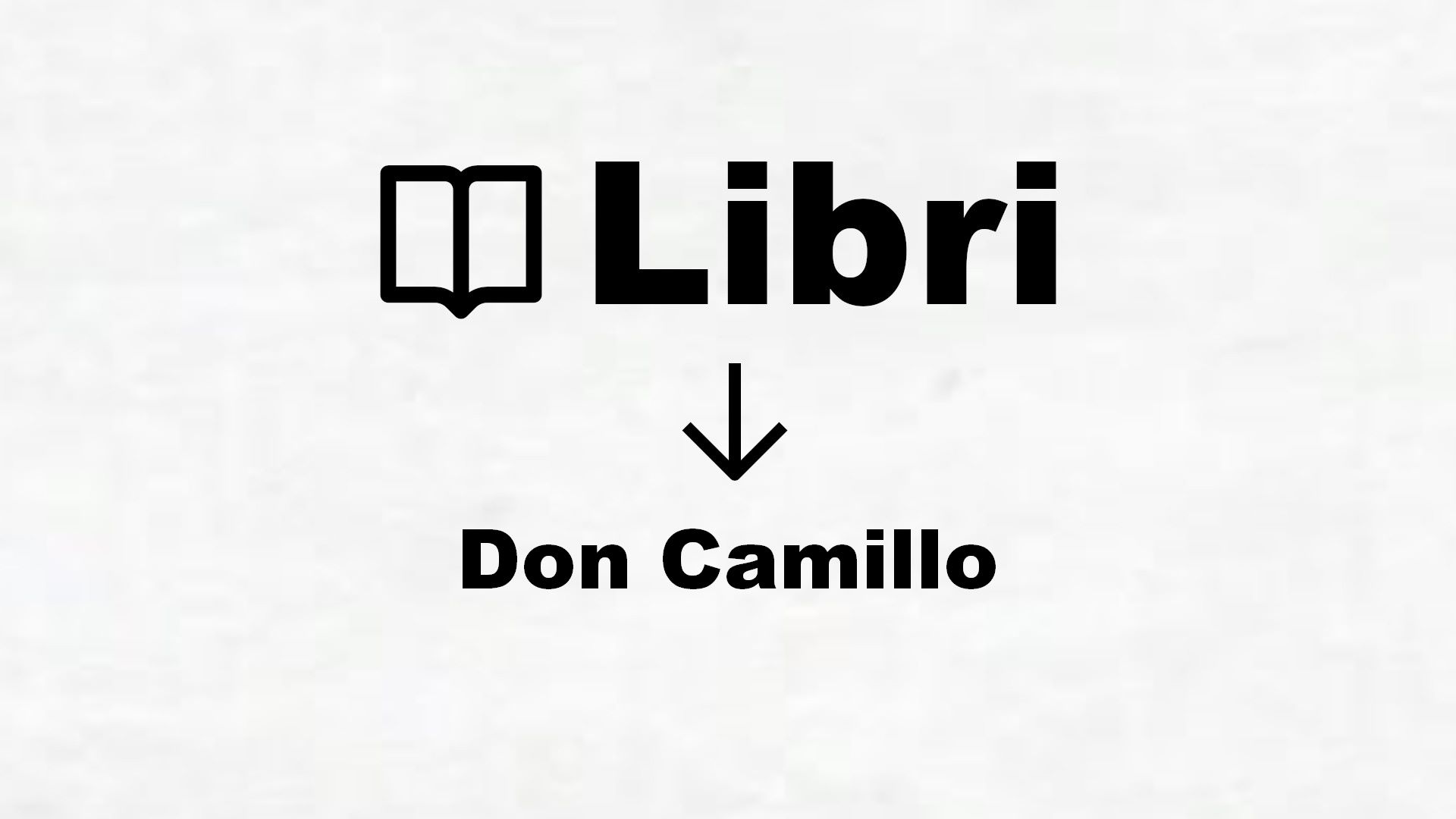 Libri di Don Camillo