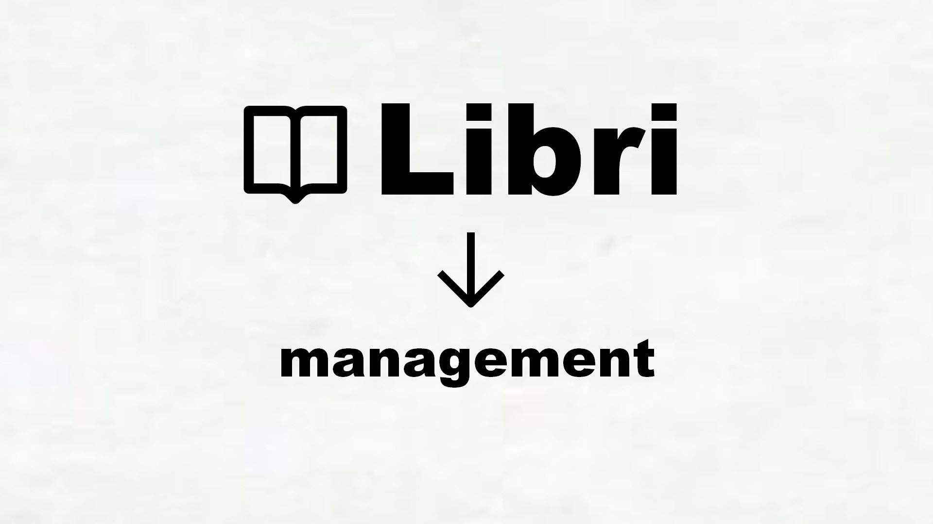 Libri di management
