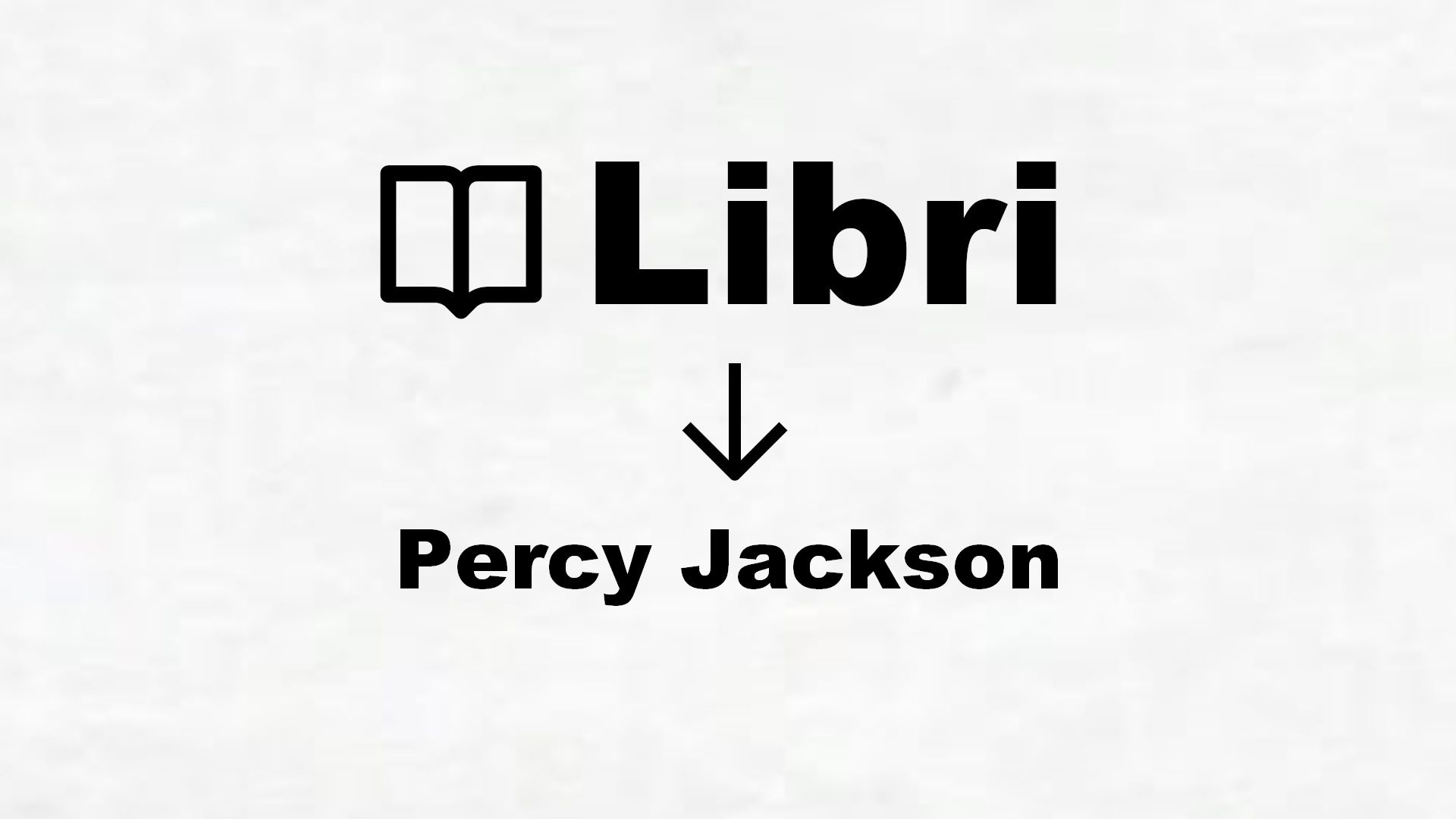 Libri di Percy Jackson