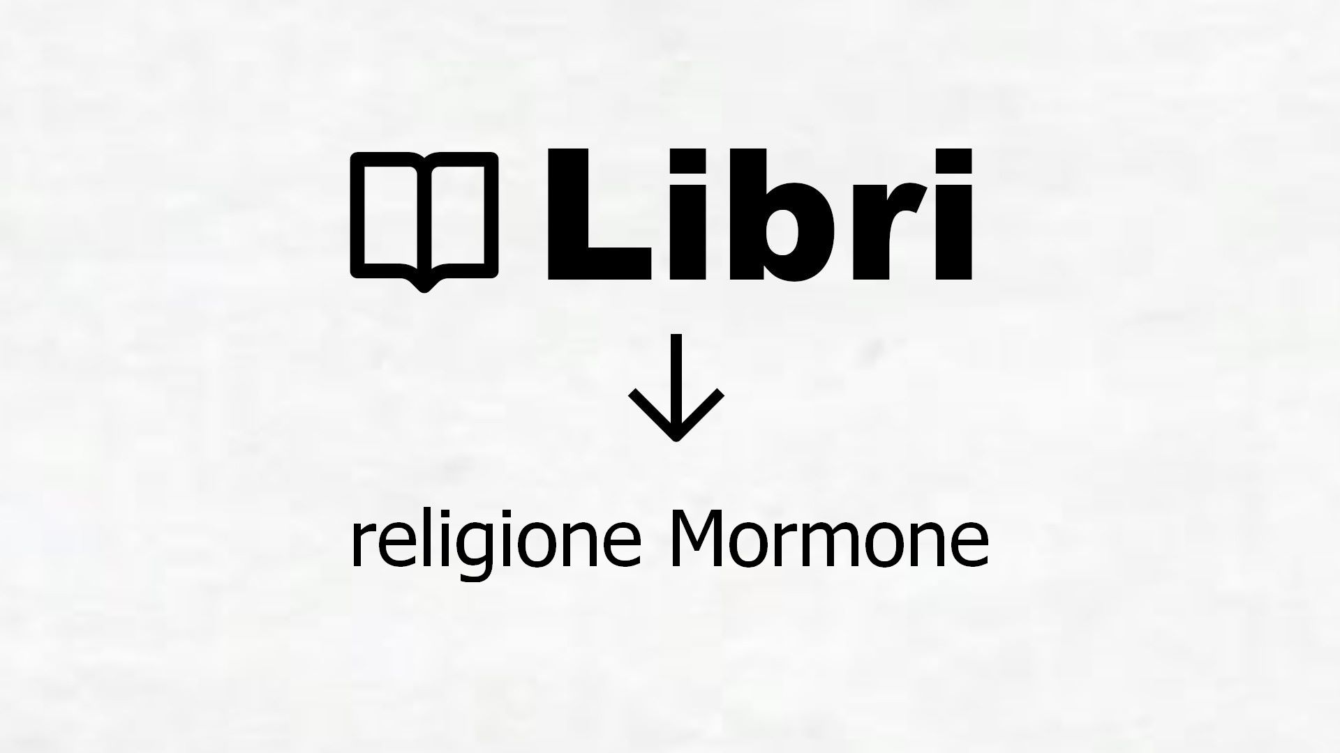 Libri di religione Mormone