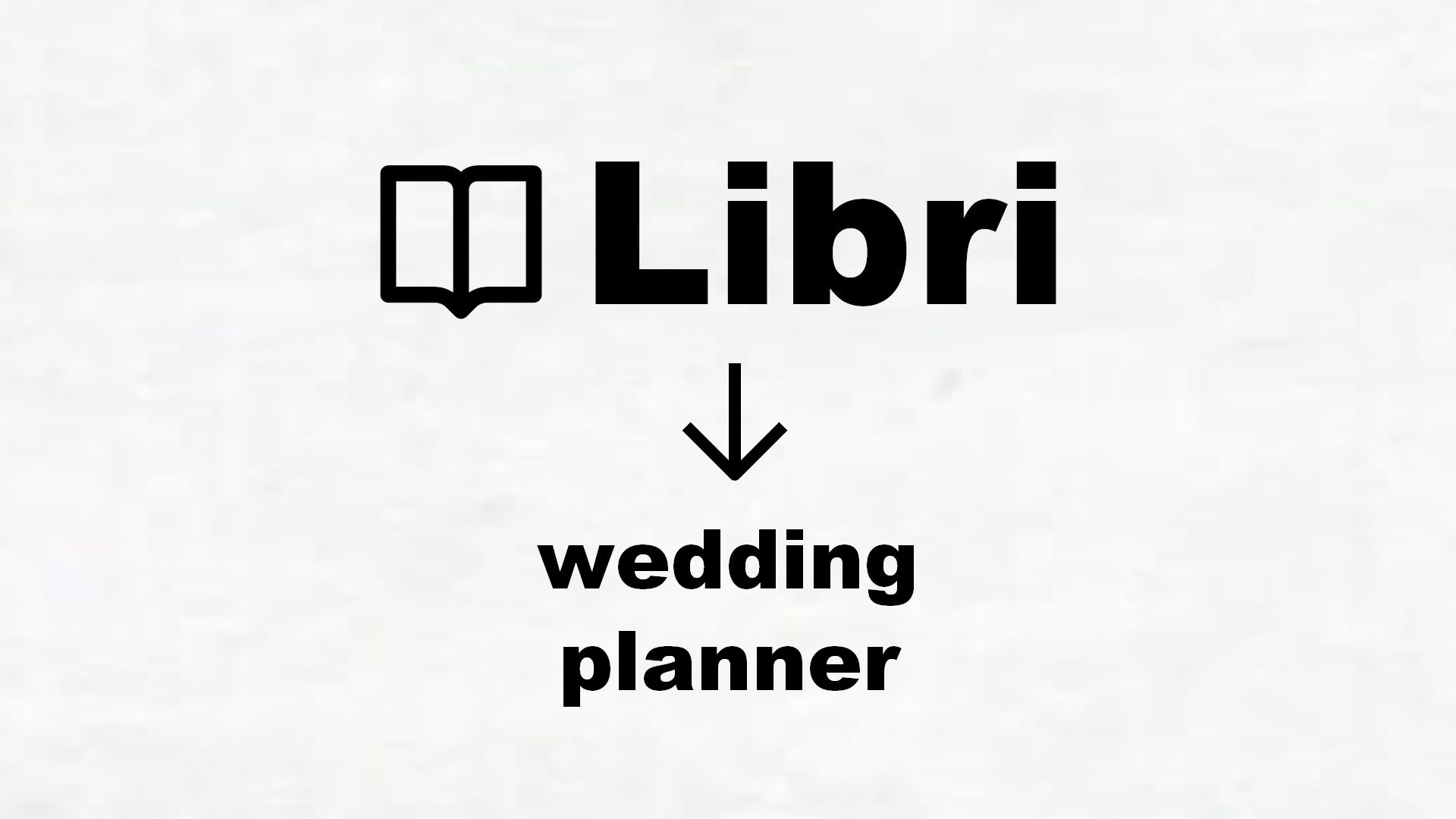 Libri di wedding planner