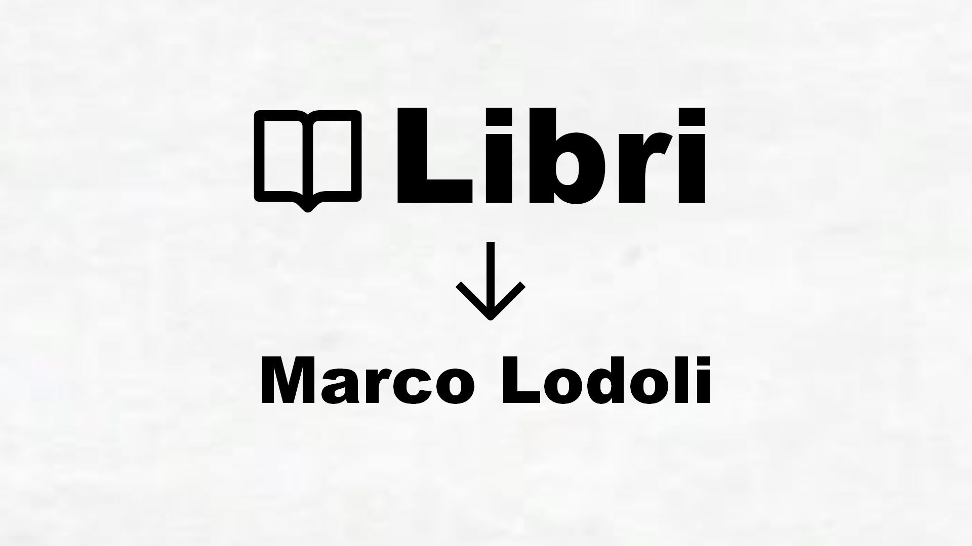 Libri di Marco Lodoli